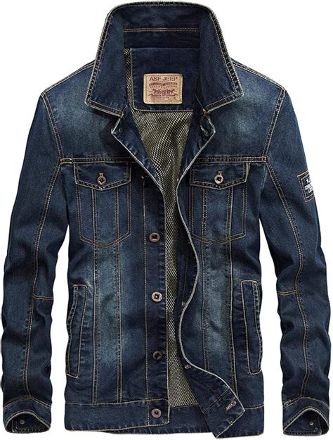 amazon jean jacket men's|denim jean jacket for men.